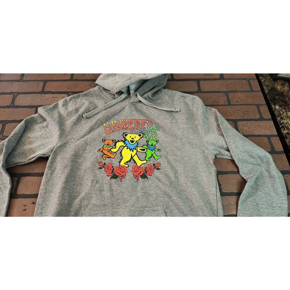 GRATEFUL DEAD - 2020 Gray Long Sleeve Pullover Hoodie ~BRAND NEW~‎ M L XL